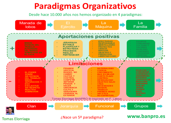 el 5 paradigma organizativo